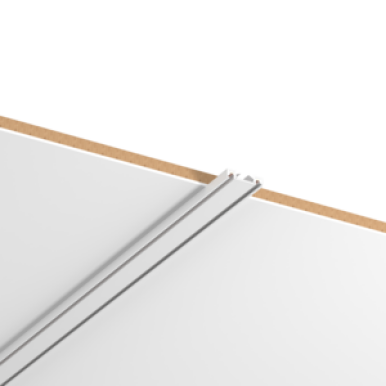 Шинопровод магнитный накладной 2 м для магнитной системы Galakti белый