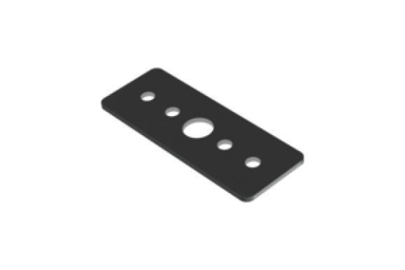 Соединитель механический для шинопроводов для магнитной системы Galakti 50x22x1 мм черный