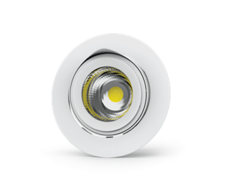 Светодиодный светильник VARTON DL/R встраиваемый поворотный 40° 165х125 мм 30 Вт 3000 K белый DALI (⌀155 мм)