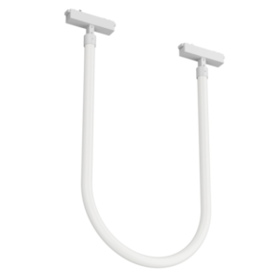 Светодиодный светильник VARTON трековый подвесной Flex Tube Opal L1000 для магнитной системы Galakti 244x26x565 мм 16 Вт 3000 K 360° CRI>90 белый