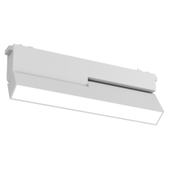 Светодиодный светильник VARTON трековый линейный Opal/R L122 для магнитной системы Galakti 230х26х80 мм 12 Вт 4000 K CRI>90 белый