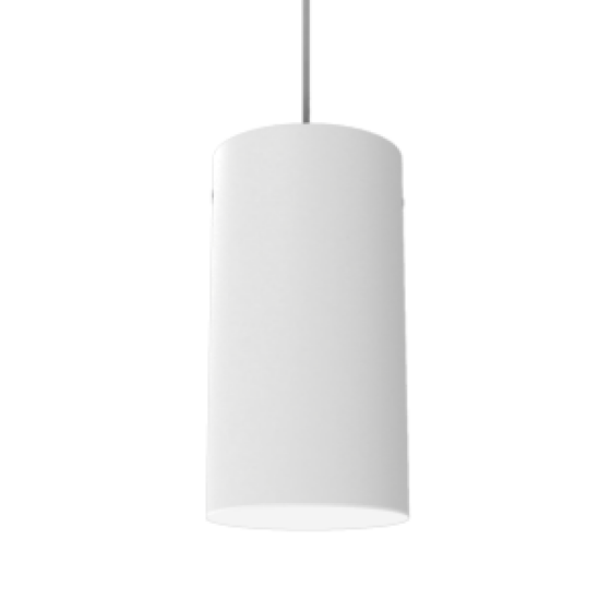 Светодиодный светильник VARTON DL-Roll подвесной 9 Вт 3000 К 90х170 мм RAL9003 белый муар с рассеивателем опал