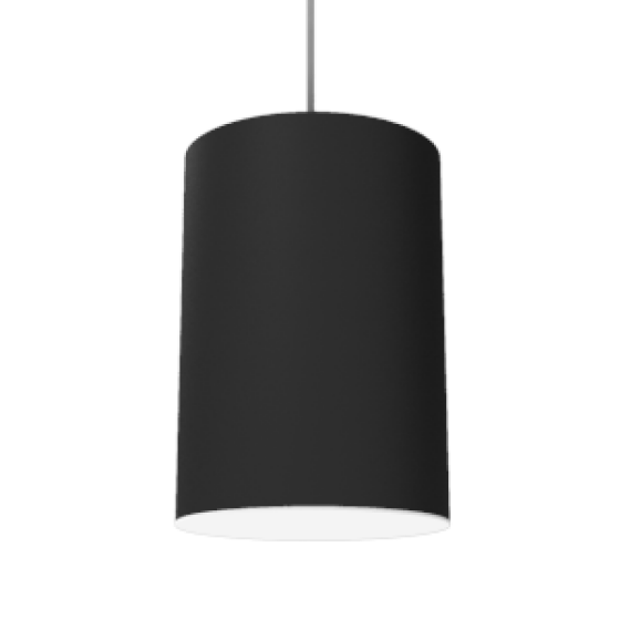 Светодиодный светильник VARTON DL-Roll подвесной 9 Вт 4000 K 120х170 мм опал RAL9005 черный муар