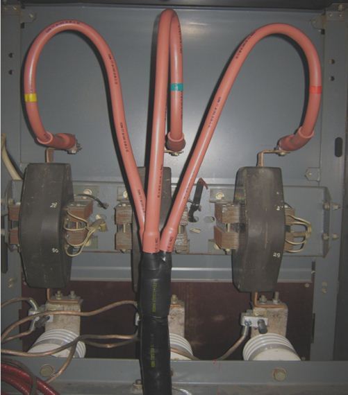 Концевая муфта: замена эпоксидной кабельной «воронки» на концевую
термоусаживаемую муфту в КРУ 6кВ